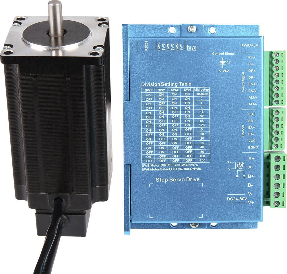 Joy-it Schrittmotor Nema23-04cl 3 Nm 4.2A Wellen-Durchmesser: 8mm