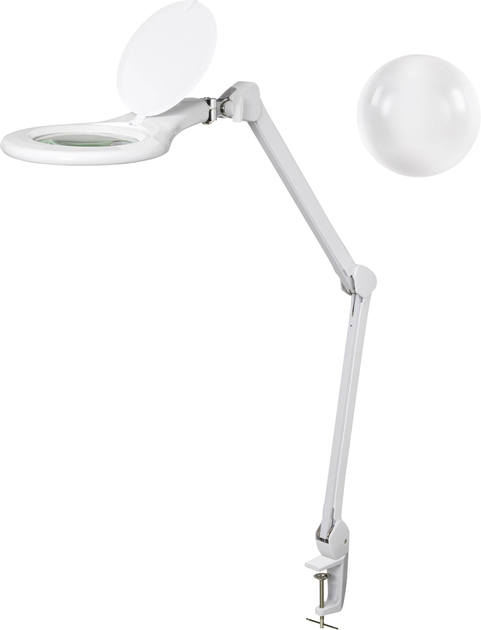 TOOLCRAFT 2148846 SMD LED Lupenleuchte 127mm 9W 5D Vergrößerungsfaktor=1.75 x, 2.25 x 127mm 2021 Energieeffizienzklasse G (A - G)