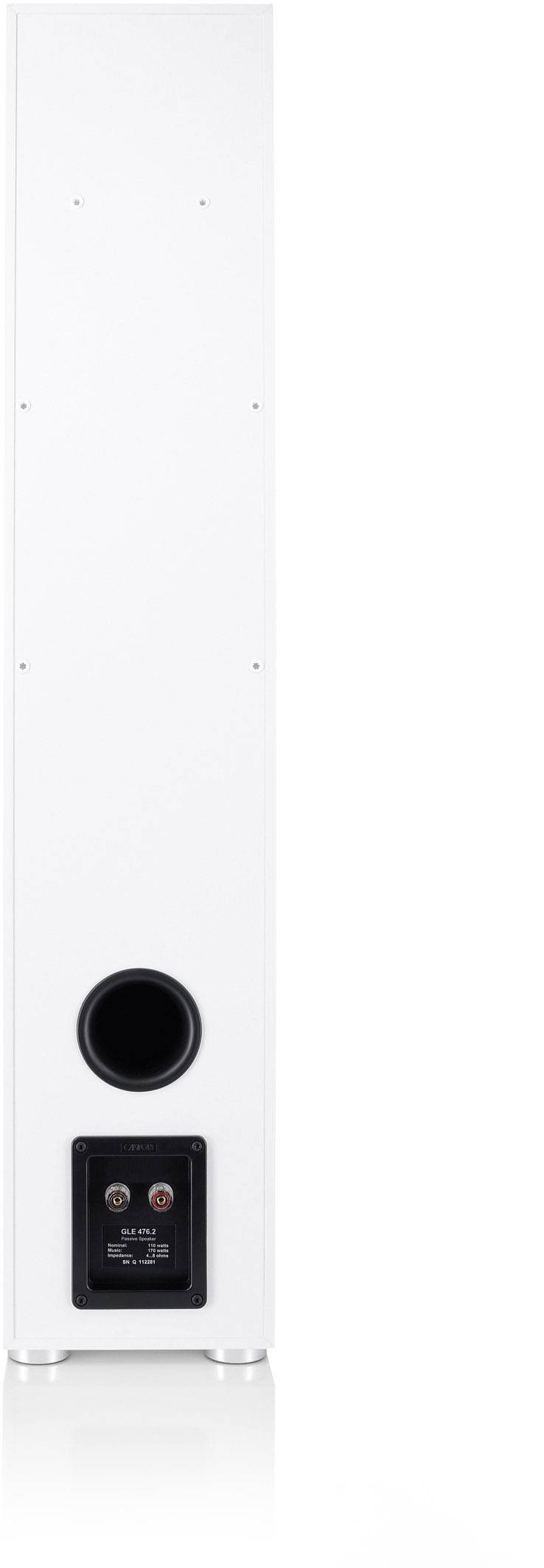 Canton GLE 476.2 Standlautsprecher Weiß 170 W 25 Hz - 40000 Hz 1 St.