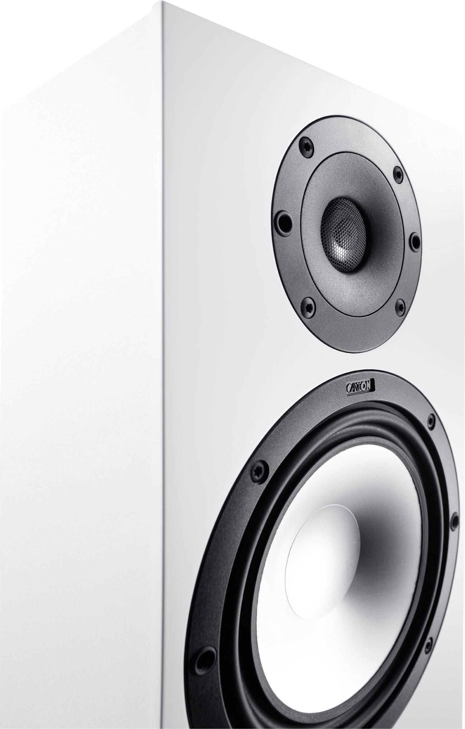 Canton GLE 476.2 Standlautsprecher Weiß 170 W 25 Hz - 40000 Hz 1 St.