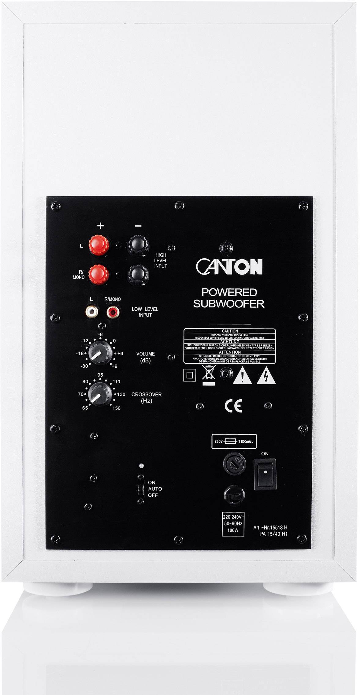 Canton Movie 165 5.1 Heimkinosystem Weiß