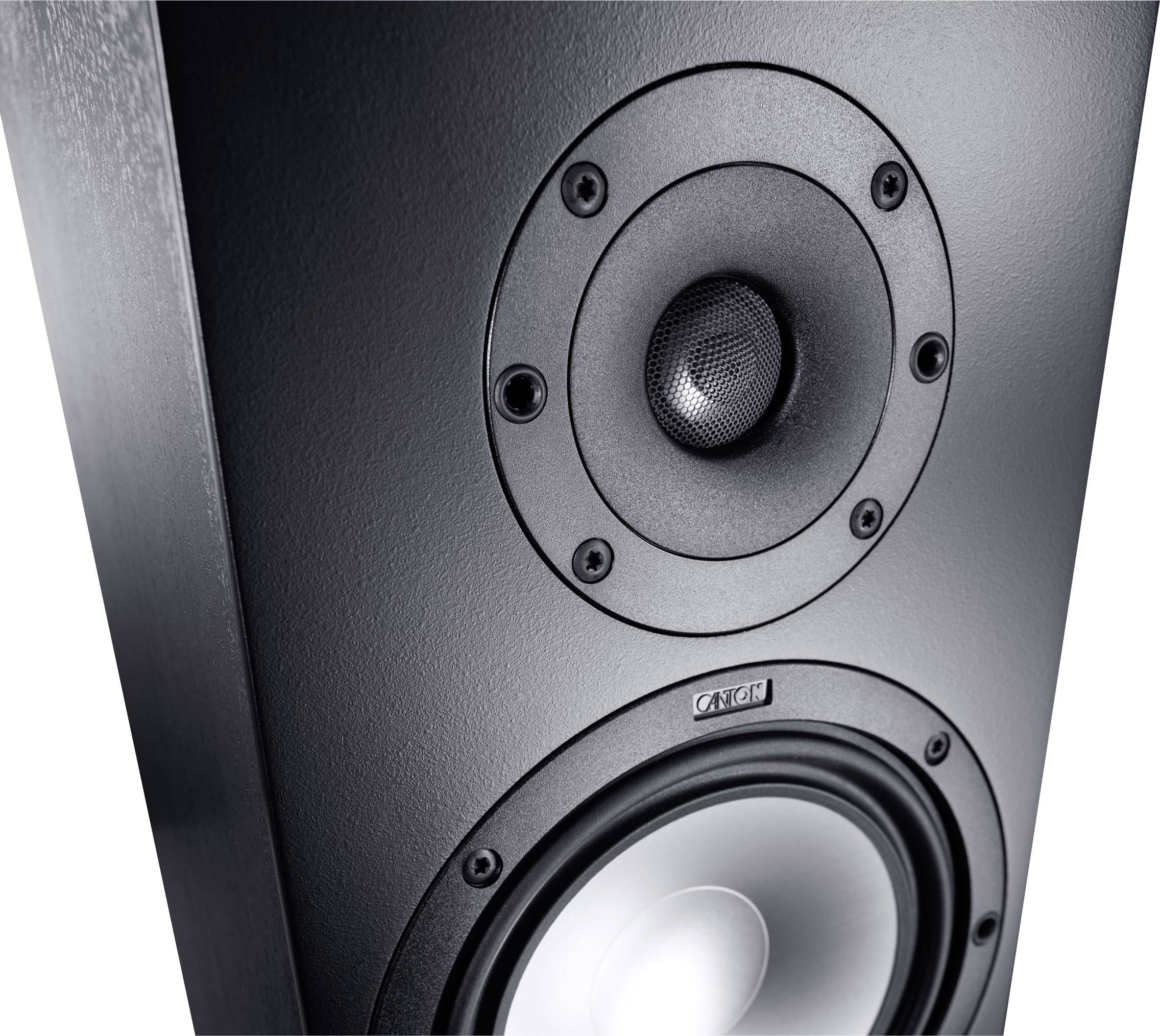 Canton GLE 436.2 Standlautsprecher Schwarz 140W 38Hz - 40000Hz 1 Paar