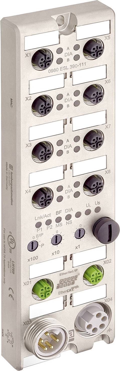 Lumberg Automation 0980 ESL 390-111 934 882-007 Sensor/Aktorbox aktiv EtherNet/IP™ 1St.