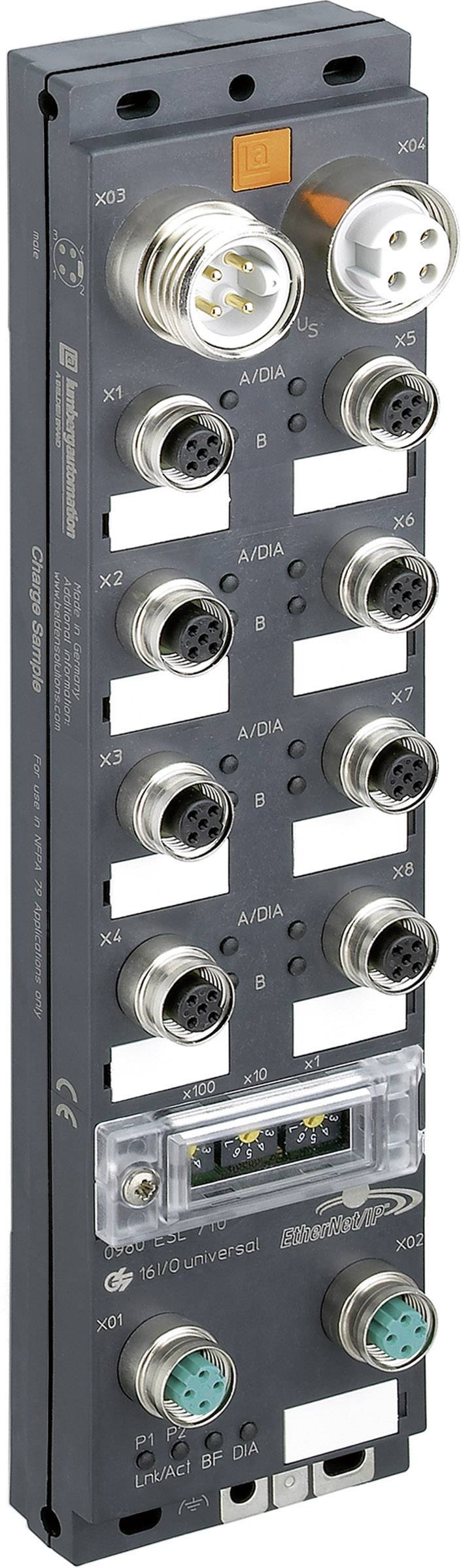 Lumberg Automation 0980 ESL 710 109627 Sensor/Aktorbox aktiv EtherNet/IP™ 1St.