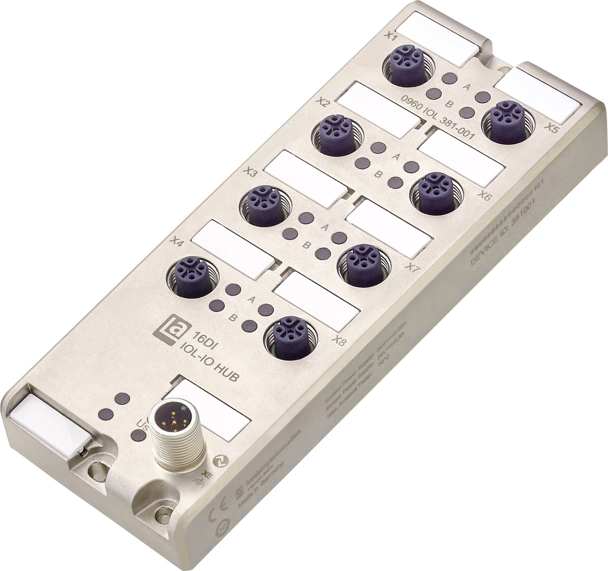 Lumberg Automation 0960 IOL 385-001 935 001-001 Sensor/Aktorbox aktiv EtherNet/IP™ 1St.