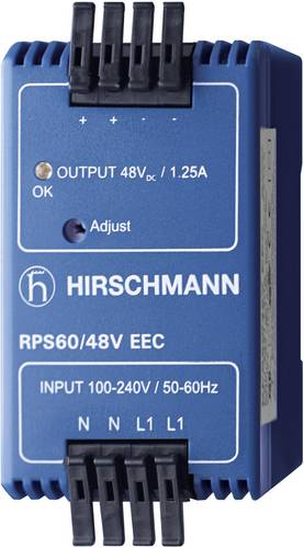 Hirschmann RPS 60/48V EEC Hutschienen-Netzteil (DIN-Rail) 1.88A 2 x