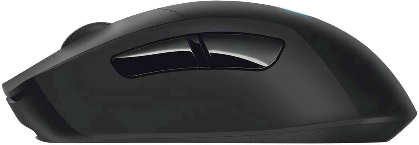 Logitech Gaming G703 Lightspeed Gaming-Maus Funk Optisch Schwarz 6 Tasten 16000 dpi Beleuchtet, Wiederaufladbar, Wireless