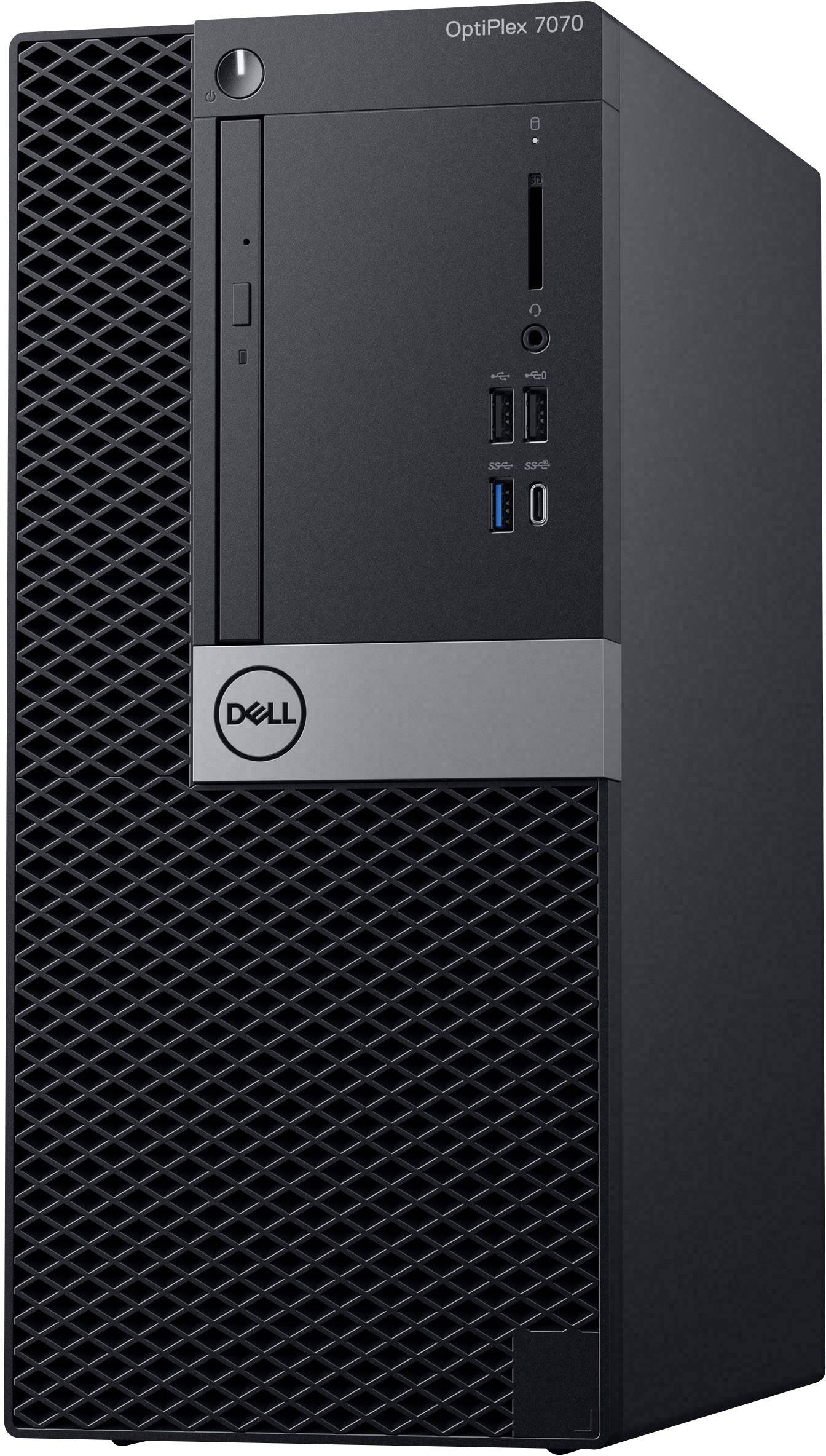 Dell Desktop PC OptiPlex 7070 - MT Intel® Core™ i5 I5-9500 4.4 GHz 8 GB RAM 256 GB SSD D880V
