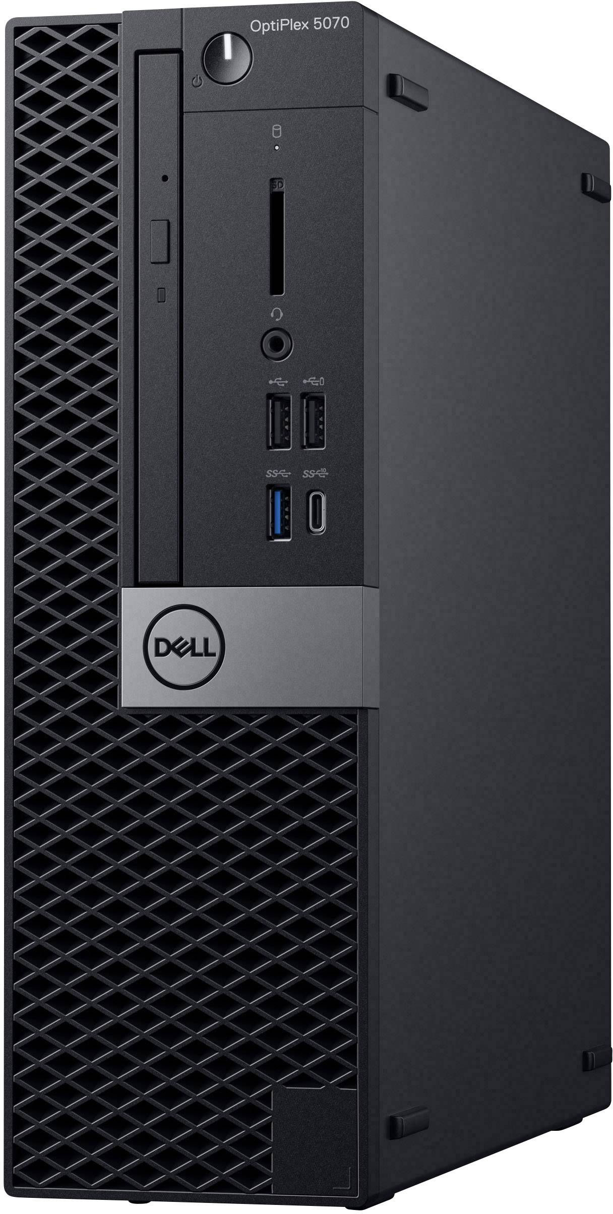 Dell OptiPlex 5070 Mini PC Intel I7-9700 (8 x 3 GHz / max. 4.7 GHz) 8 GB RAM 256 GB SSD 256 GB HDD  Win 10 Pro