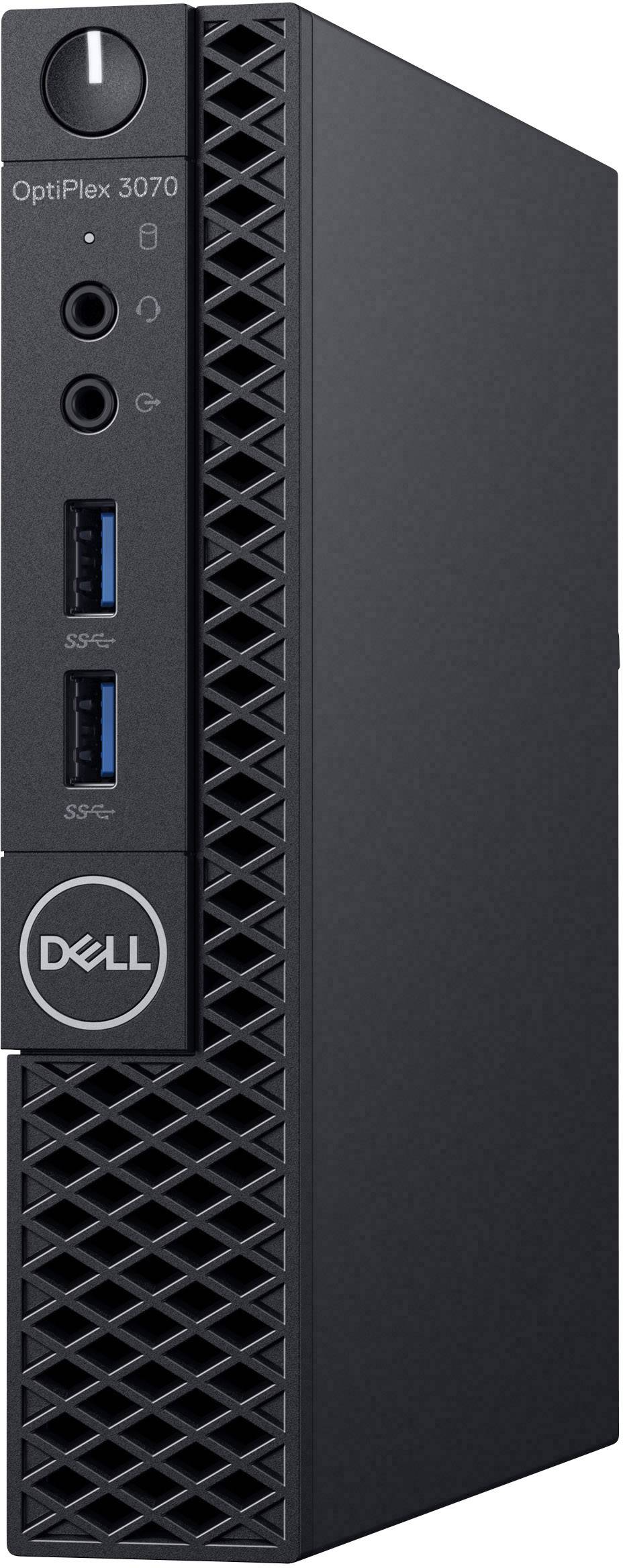 Dell OptiPlex 3070 Mini PC Intel I3-9100T (4 x 3.1 GHz / max. 3.7 GHz) 8 GB RAM 256 GB SSD 256 GB HDD  Win 10 Pro