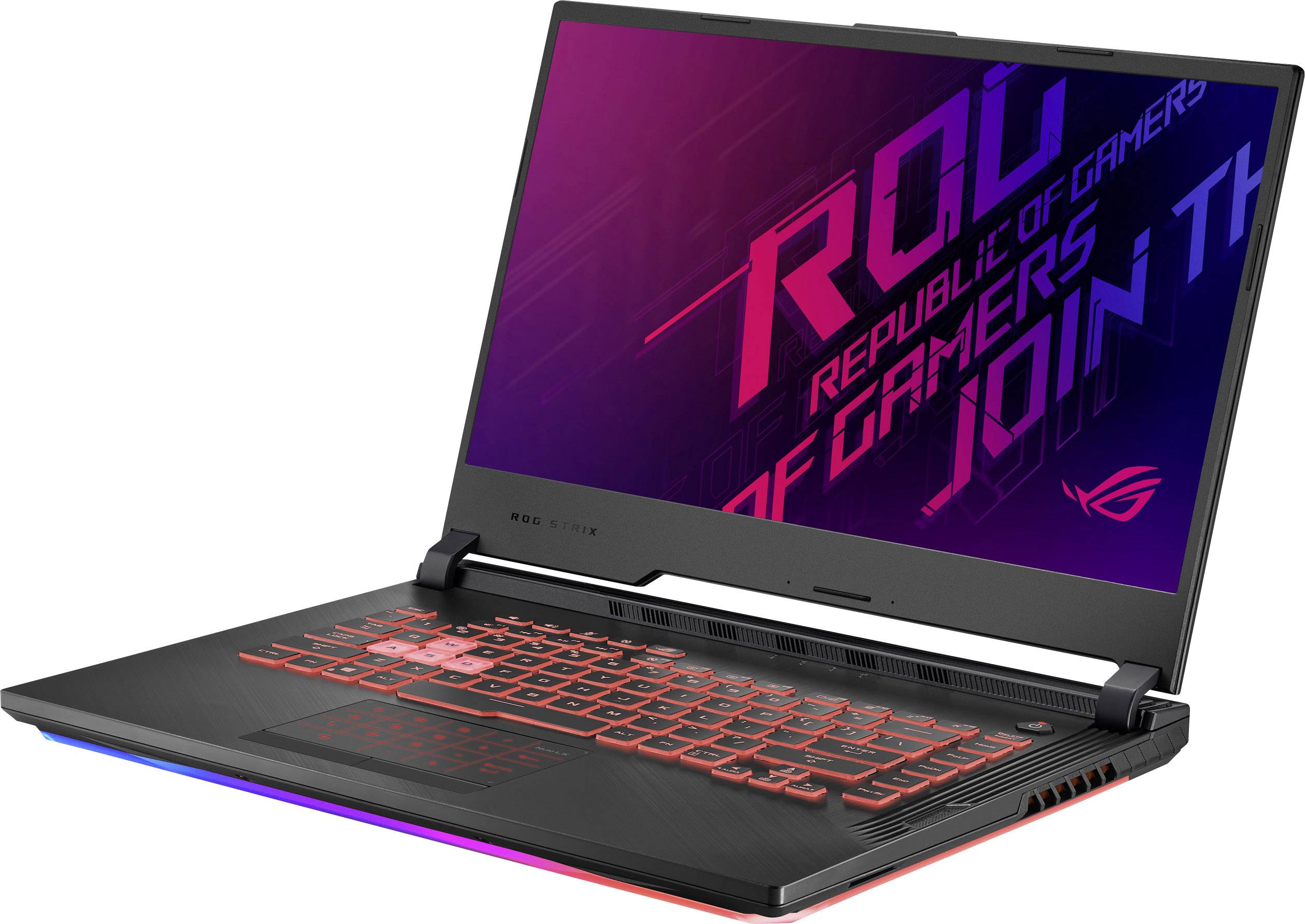 ASUS ROG Strix G531GU AL061T - Core i7 9750H / 2.6 GHz - Win 10 Home 64-Bit - 16 GB RAM - 512 GB SSD NVMe - 39.6 cm (15.6) 1920 x 1080 (Full HD)