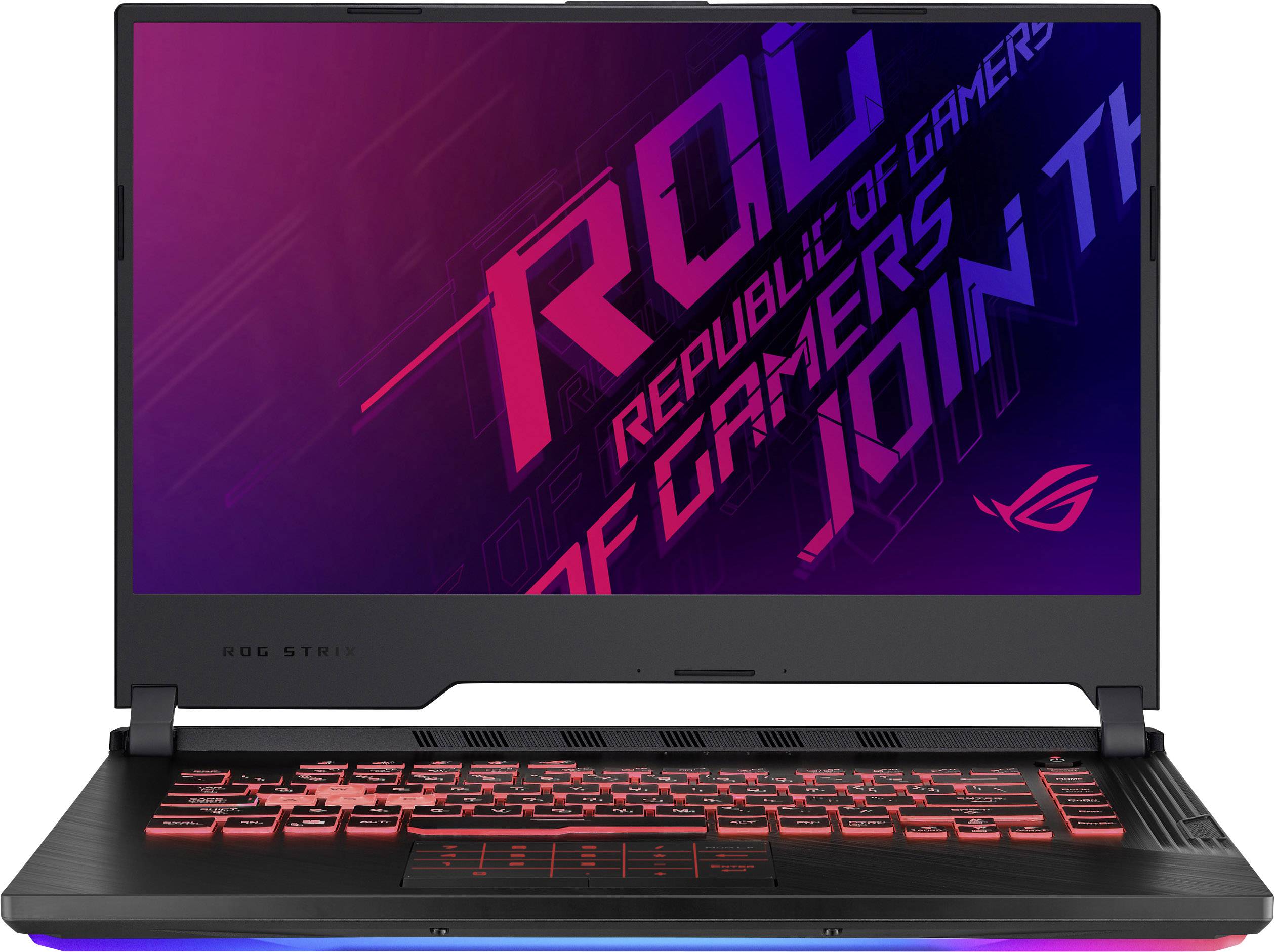 ASUS ROG Strix G531GU AL061T - Core i7 9750H / 2.6 GHz - Win 10 Home 64-Bit - 16 GB RAM - 512 GB SSD NVMe - 39.6 cm (15.6) 1920 x 1080 (Full HD)