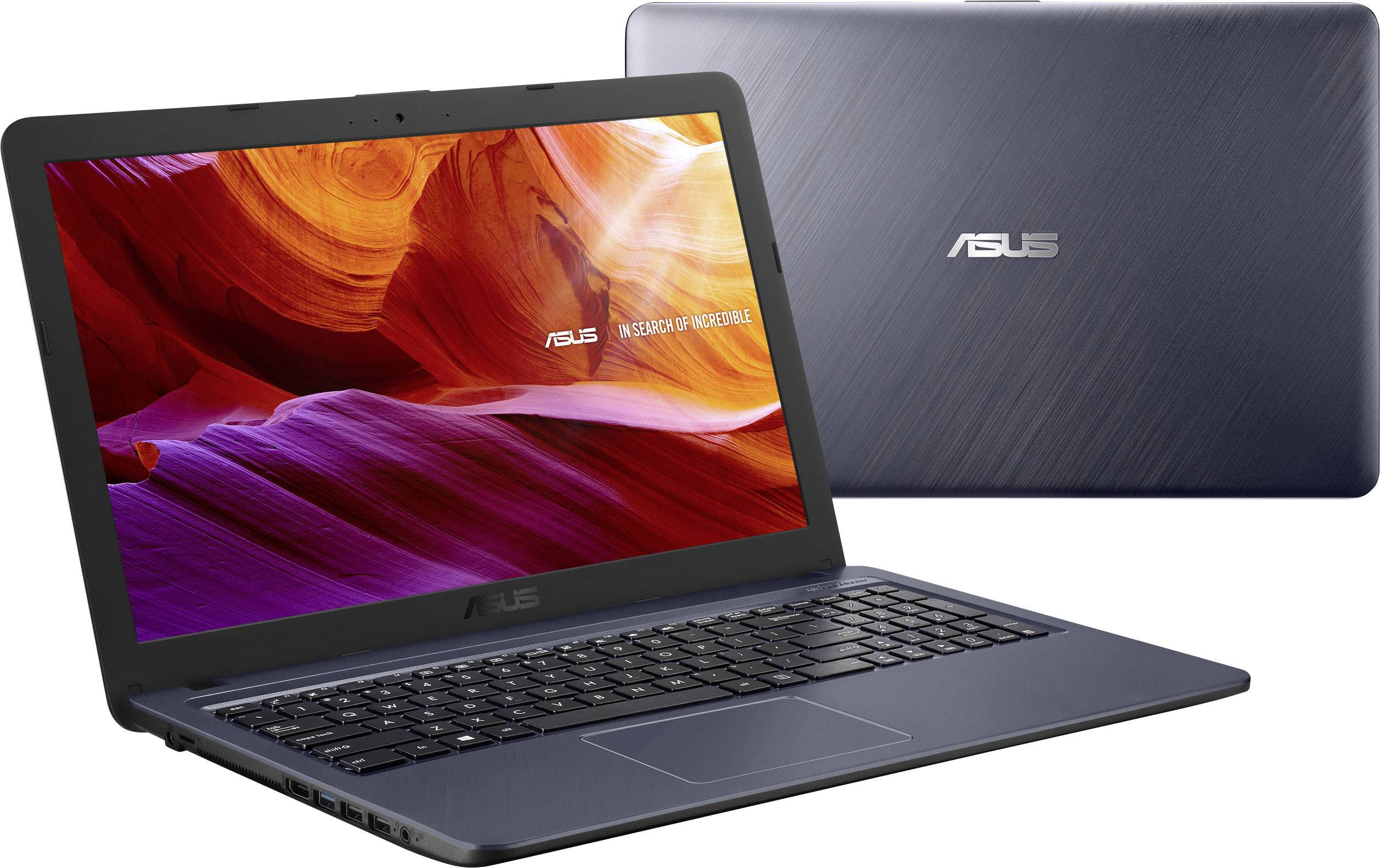 Asus F543UA-GQ1817 39.6cm (15.6 Zoll) Notebook Intel® Pentium® Gold 4417U 4GB 1024GB Intel UHD Graphics 620 Endless OS Grau