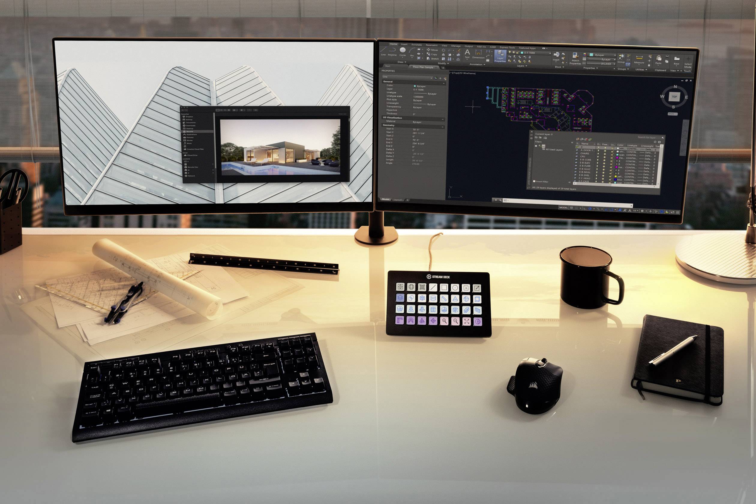 Elgato Stream Deck XL 10GAT9901 Beleuchtet, Display