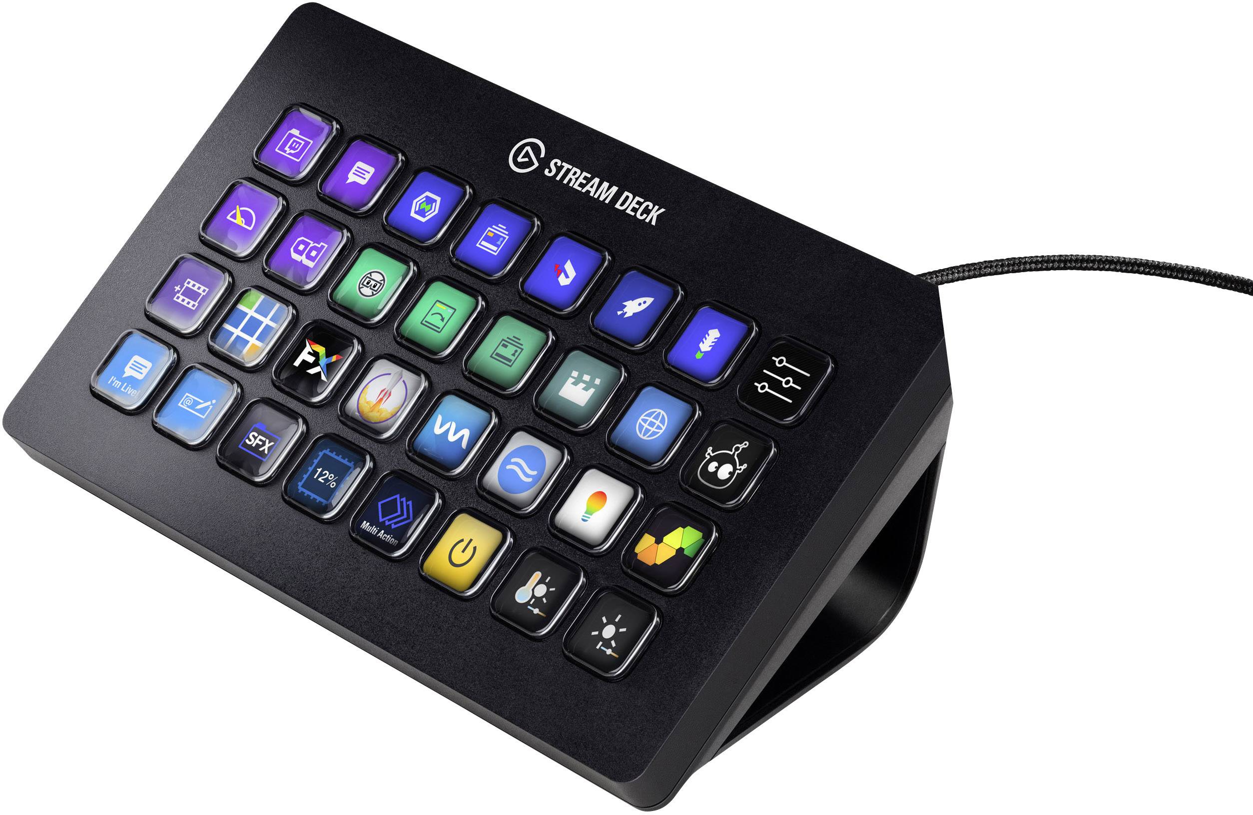Elgato Stream Deck XL 10GAT9901 Beleuchtet, Display