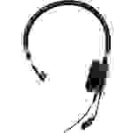 Jabra Evolve 40 MS Mono Telefon On Ear Headset kabelgebunden Stereo Schwarz, Rot Noise Cancelling Mikrofon-Stummschaltung