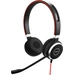 Jabra Evolve 40 MS Stereo On Ear Headset kabelgebunden Stereo Schwarz, Rot Mikrofon-Stummschaltung Computer Jabra Evolve 40 MS Stereo On Ear Headset kabelgebunden Stereo Schwarz, Rot Mikrofon-Stummschaltung Computer