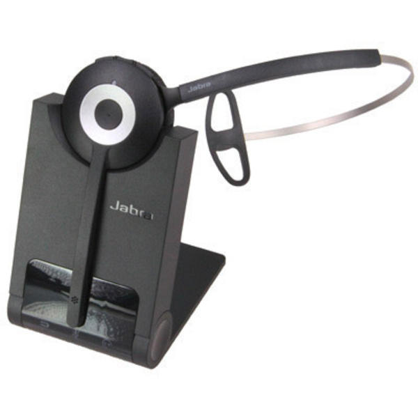 Jabra Pro 930 MS Telefon Over Ear Headset DECT Mono Schwarz Noise Cancelling Mikrofon-Stummschaltun