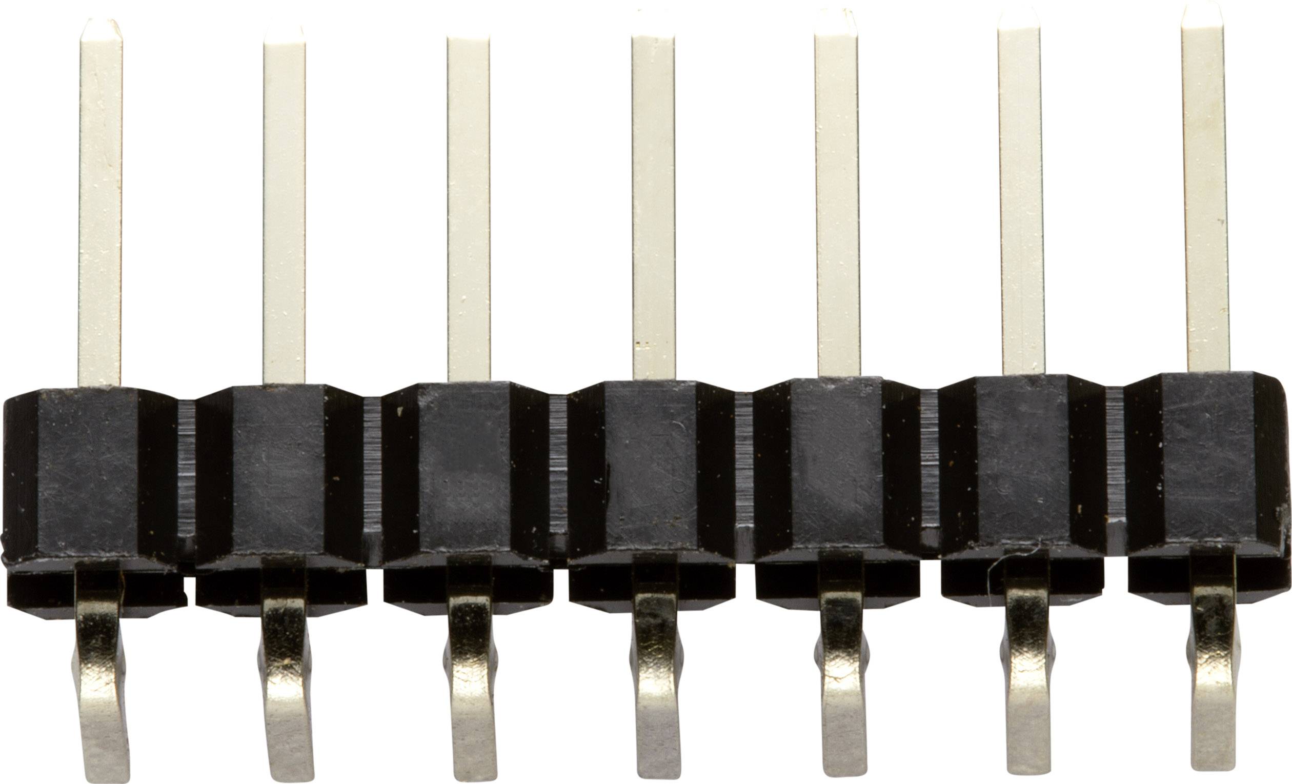 TRU COMPONENTS TC-8596920 Stiftleiste (Standard) Anzahl Reihen: 1 Polzahl je Reihe: 7