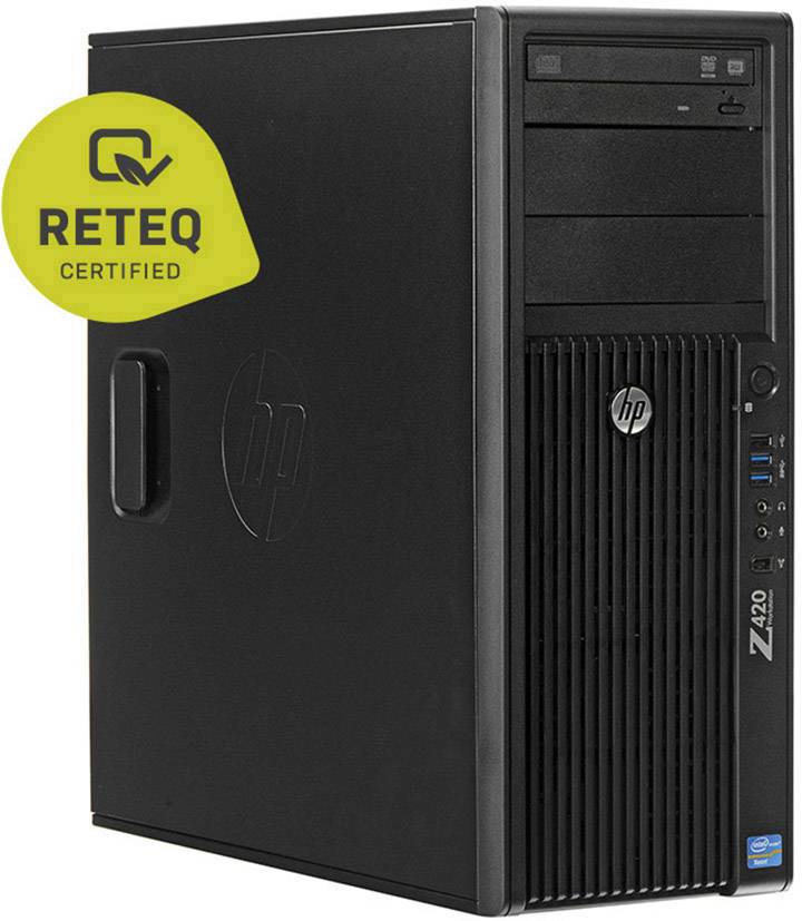 HP Z420 Workstation (generalüberholt) (sehr gut) Intel® Xeon® E5-1620 16GB 1TB HDD 128GB SSD Nvidia Quadro 2000 Windows® 10 Pro