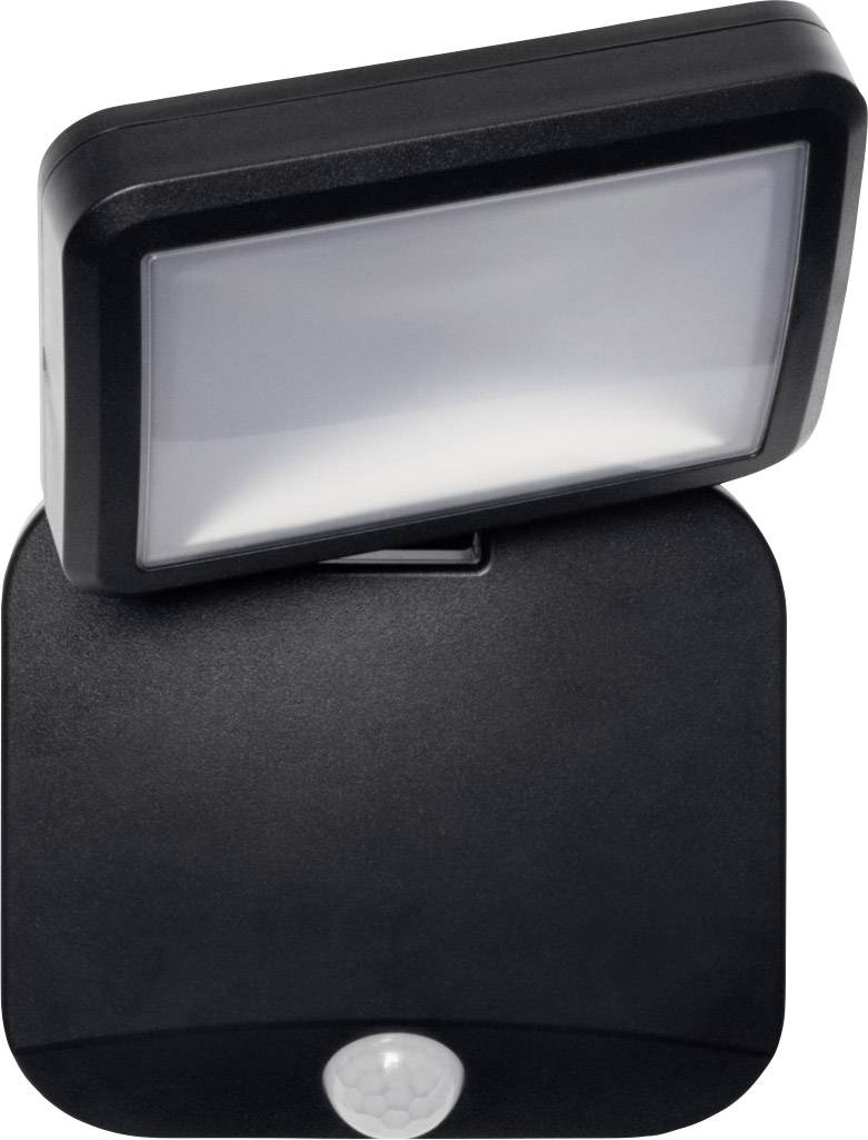 LEDVANCE Battery LED Spotlight Single L 4058075227347 LED-Außenstrahler mit Bewegungsmelder 4 W Leuchtfarben: Neutralweiß