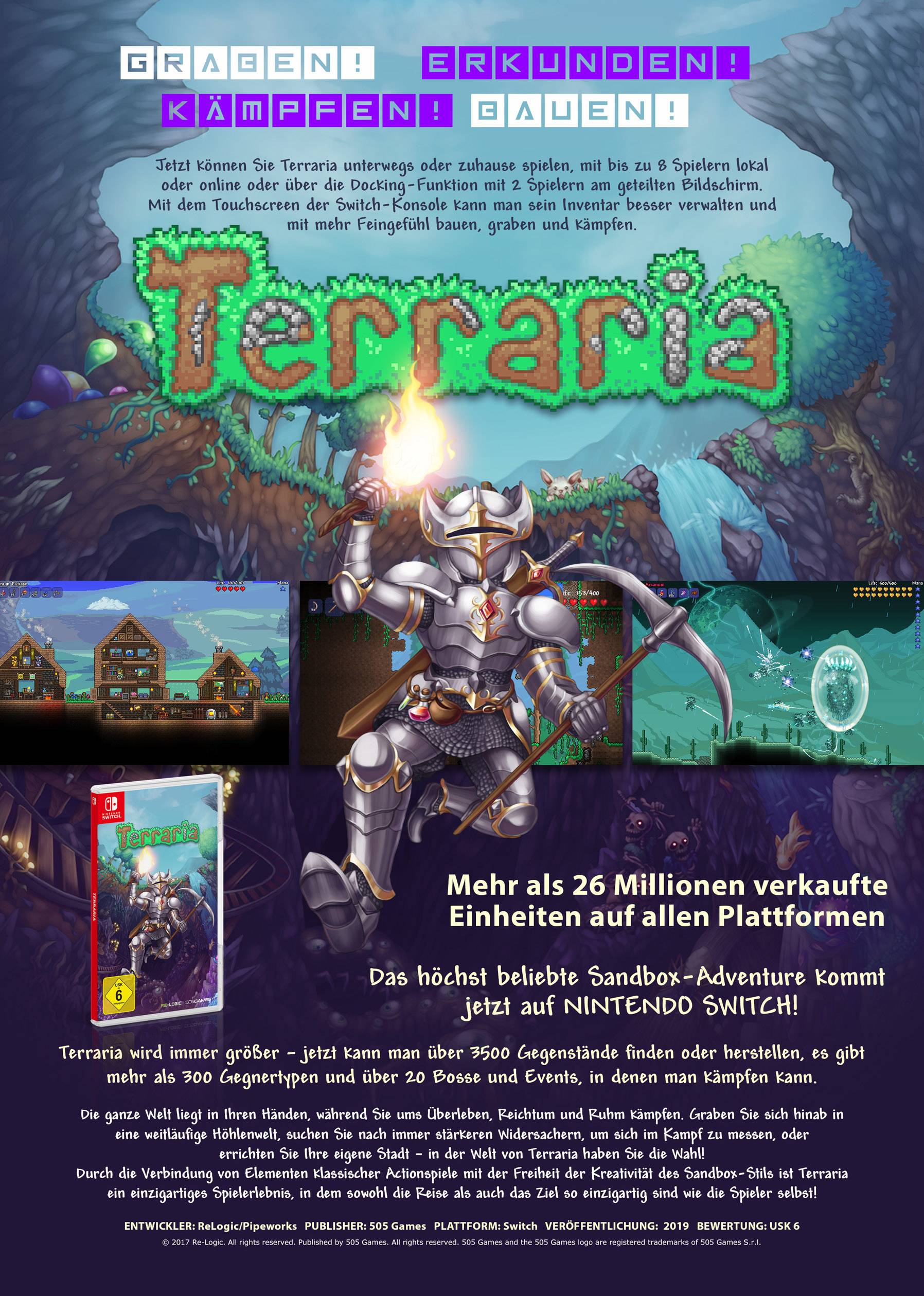 Terraria Nintendo Switch