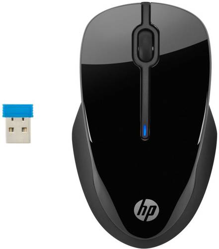 HP 250 Funk Maus Optisch Schwarz