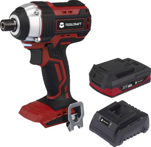 TOOLCRAFT ASS-850 Reihe TAWB-200 Akku-Schlagschrauber 20V 2000 mAh Li-Ion inkl. Akku