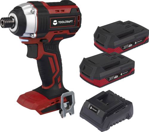 TOOLCRAFT ASS-850 Reihe TAWB-200 Akku-Schlagschrauber 20V 2000 mAh Li-Ion inkl. 2. Akku