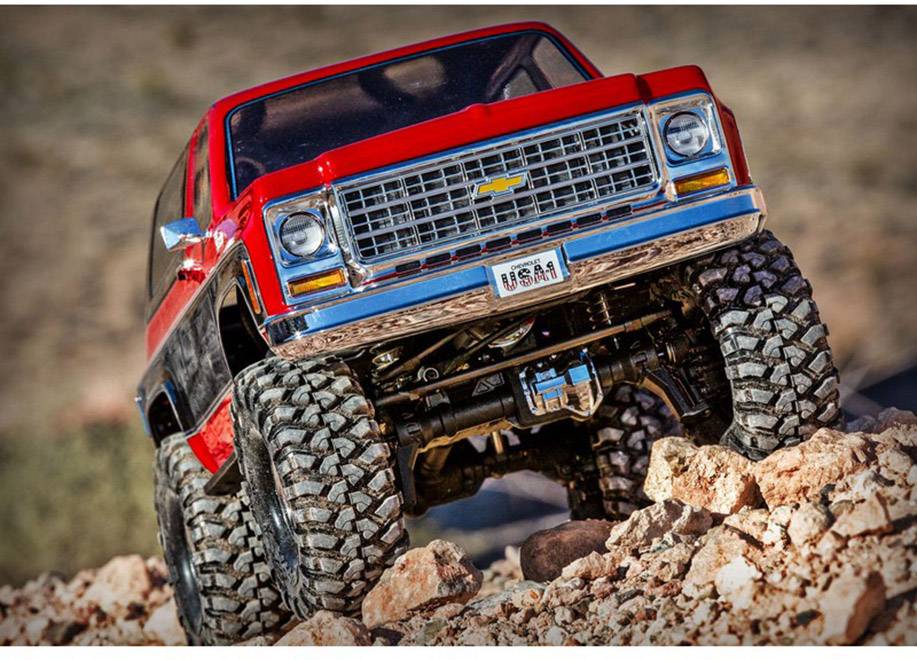 Traxxas Chevy Blazer Brushed 1:10 RC Modellauto Elektro Crawler Allradantrieb (4WD) RtR 2,4GHz