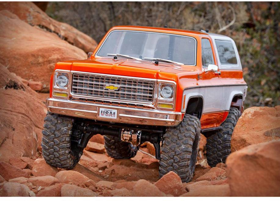 Traxxas Chevy Blazer Brushed 1:10 RC Modellauto Elektro Crawler Allradantrieb (4WD) RtR 2,4GHz