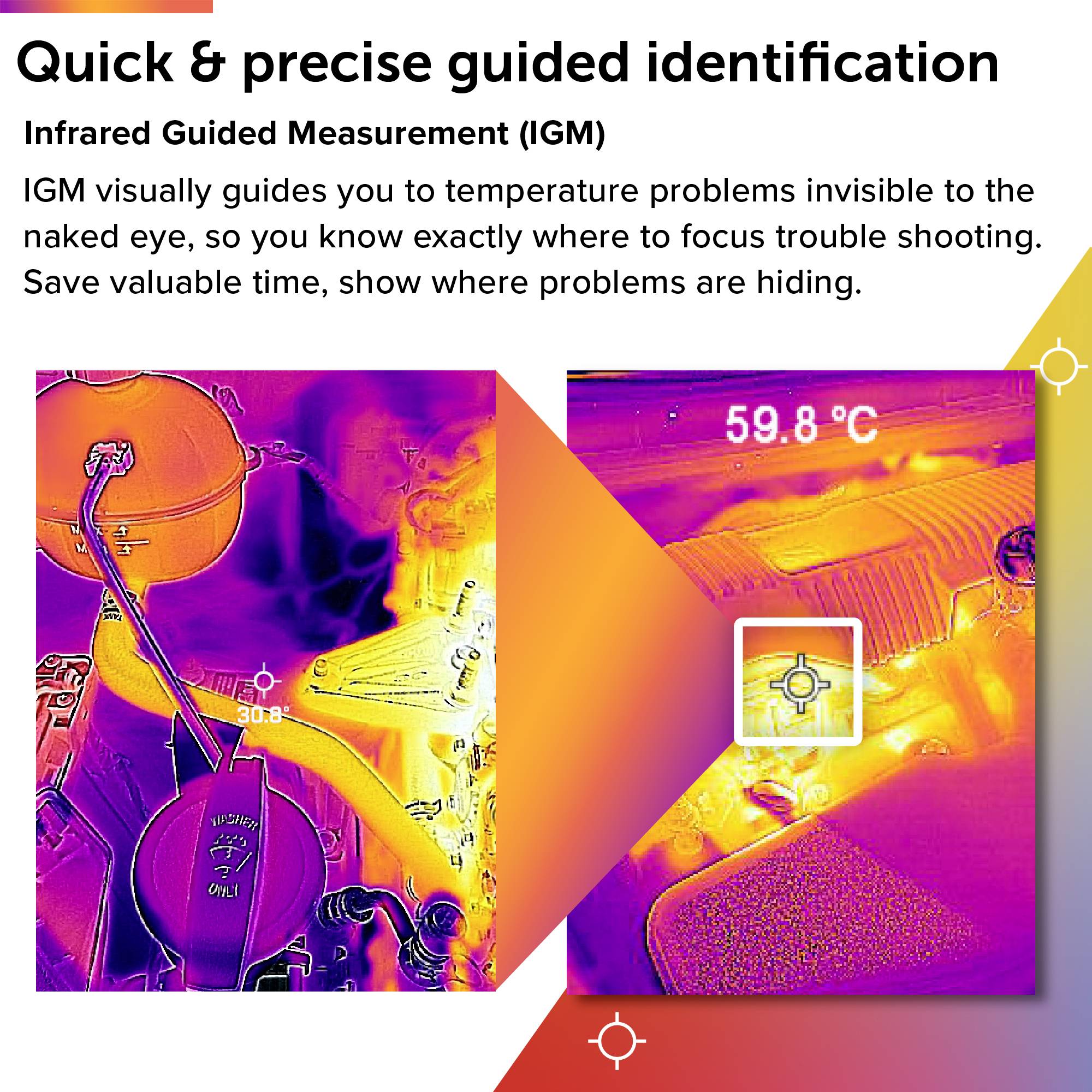 FLIR TG275 Wärmebildkamera -25 bis +550 °C 160 x 120 Pixel 8.7 Hz MSX®, Integrierte LED-Lampe, integrierte Digitalkamera