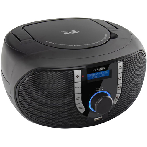 Caliber HBC433DAB-BT CD-Radio DAB+, UKW AUX, Bluetooth®, CD Schwarz