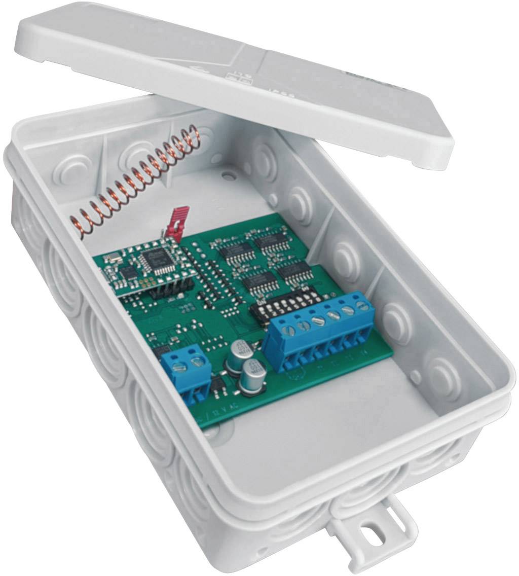 SVS Nachrichtentechnik 4-Kanal Funkset inkl. Festsender Reichweite max. (im Freifeld): 750m 12 V, 24V