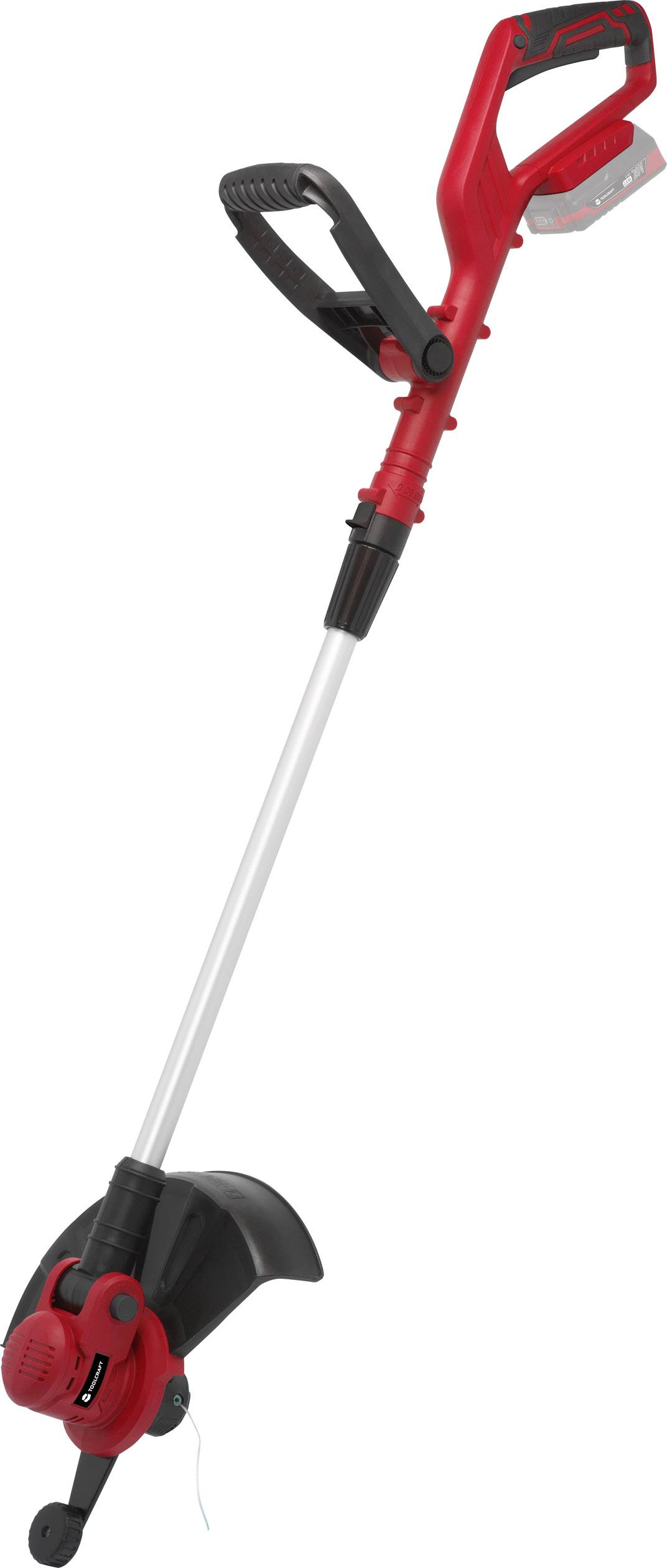TOOLCRAFT RAS-200 / TAWB-200 Akku Rasentrimmer Höhenverstellbarer Griff 20V Schnittbreite (max.): 300mm