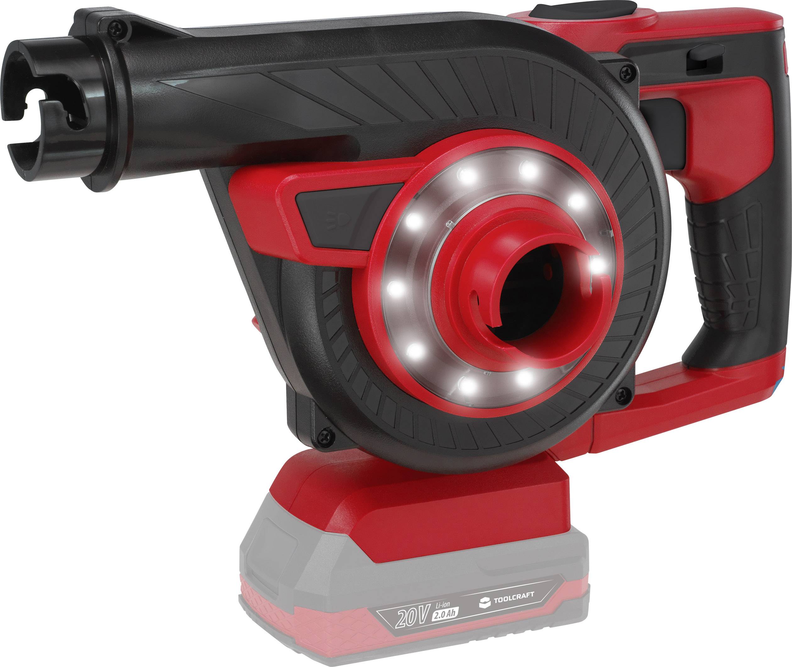 TOOLCRAFT TO-6448053 LLB-100 / TAWB-200 Akku Laubbläser ohne Akku 20 V/DC