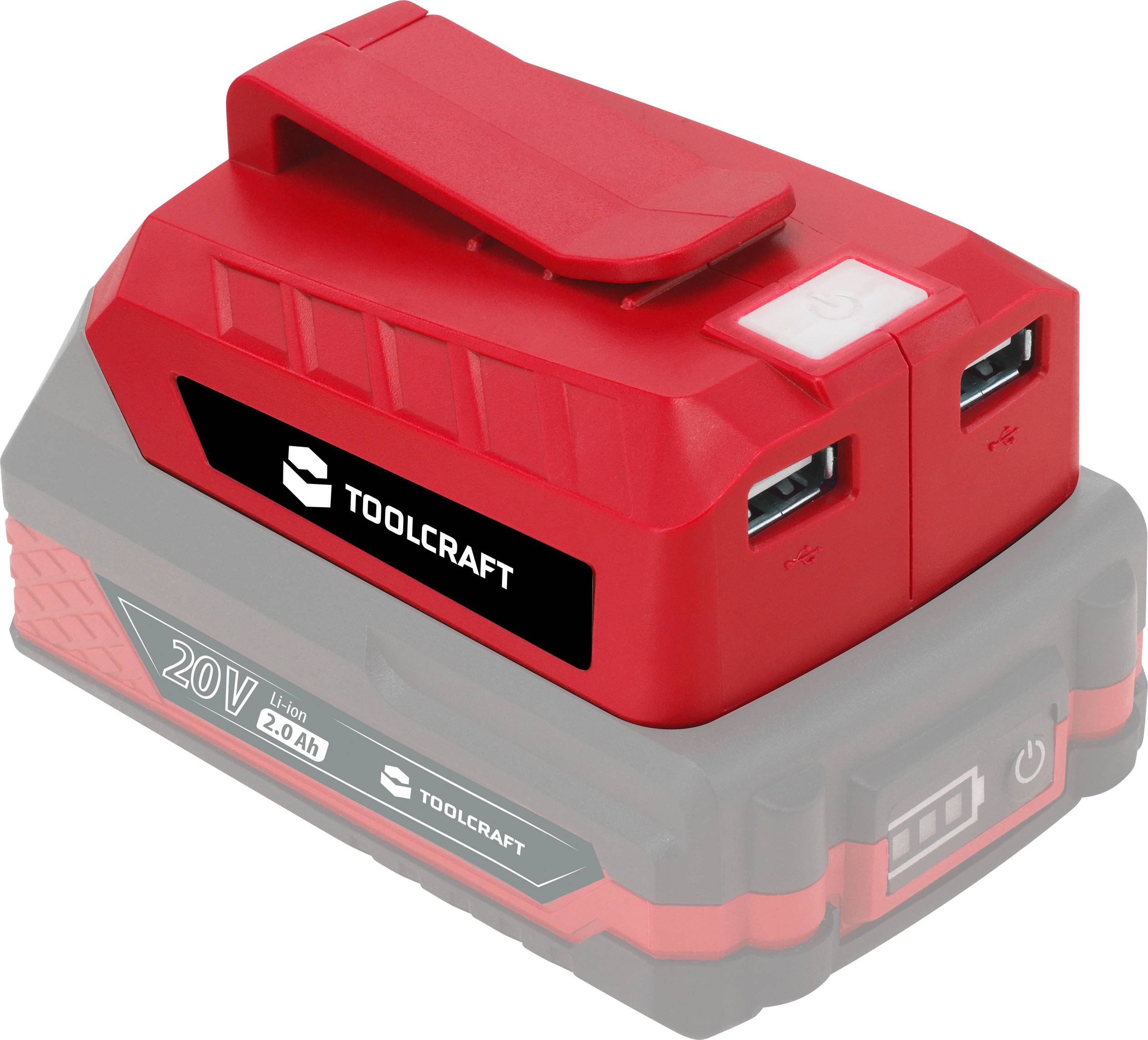 TOOLCRAFT SGA-010 / TAWB-200 Adapter 10W 2x USB-A Innenbereich