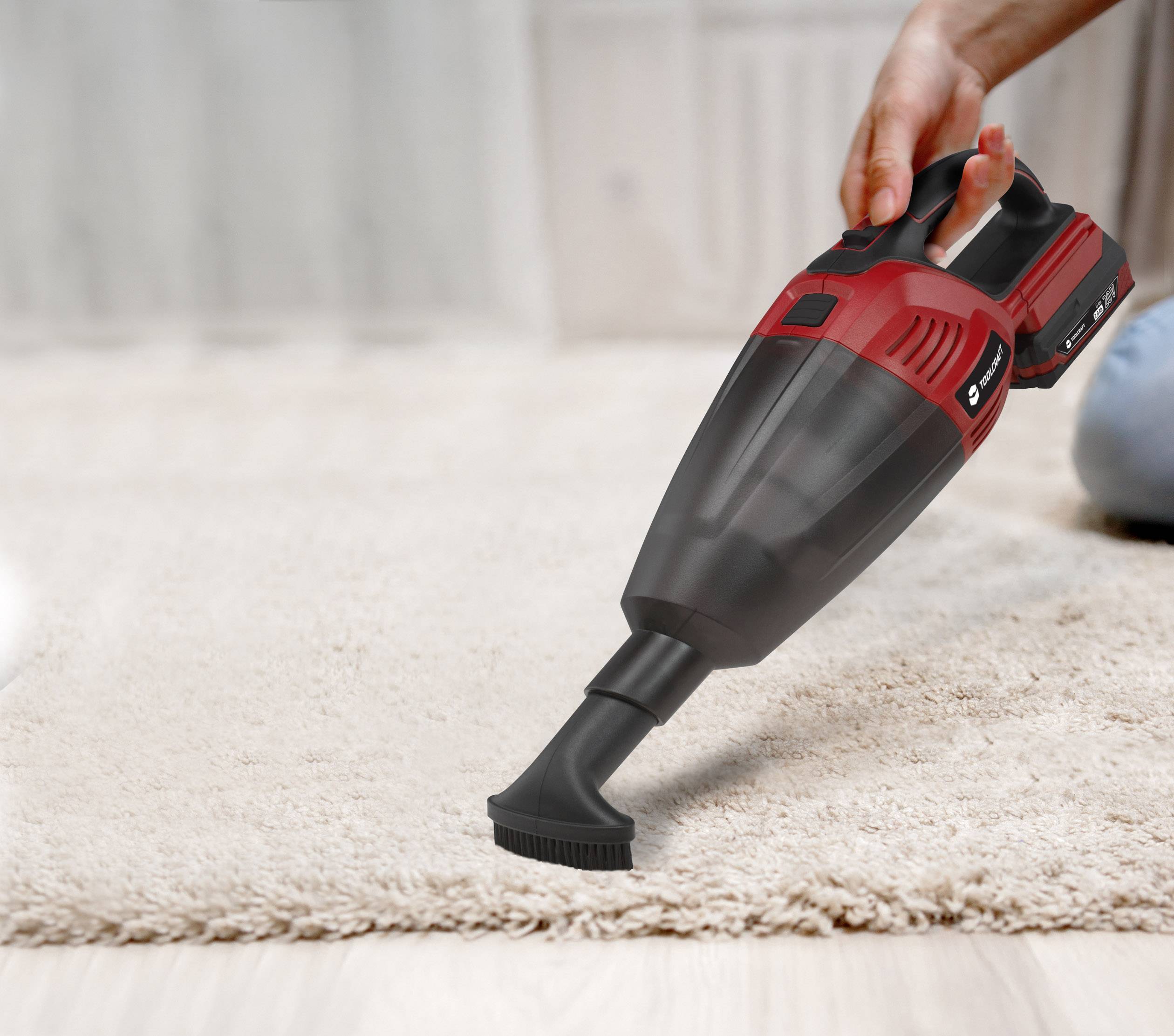 TOOLCRAFT HSG-100 / TAWB-200 TO-6448068 Akku-Handstaubsauger 20V ohne Akku