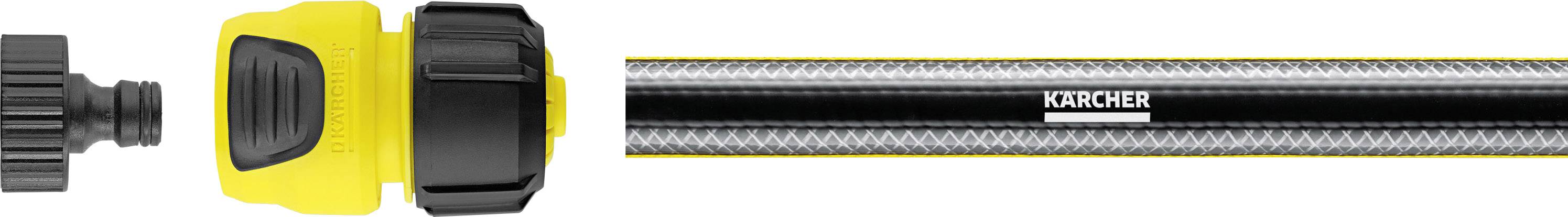 Kärcher Home & Garden 2.645-193.0 Kunststoff Schlauchkupplung Steckkupplung, 13 mm (1/2") - 15 mm (