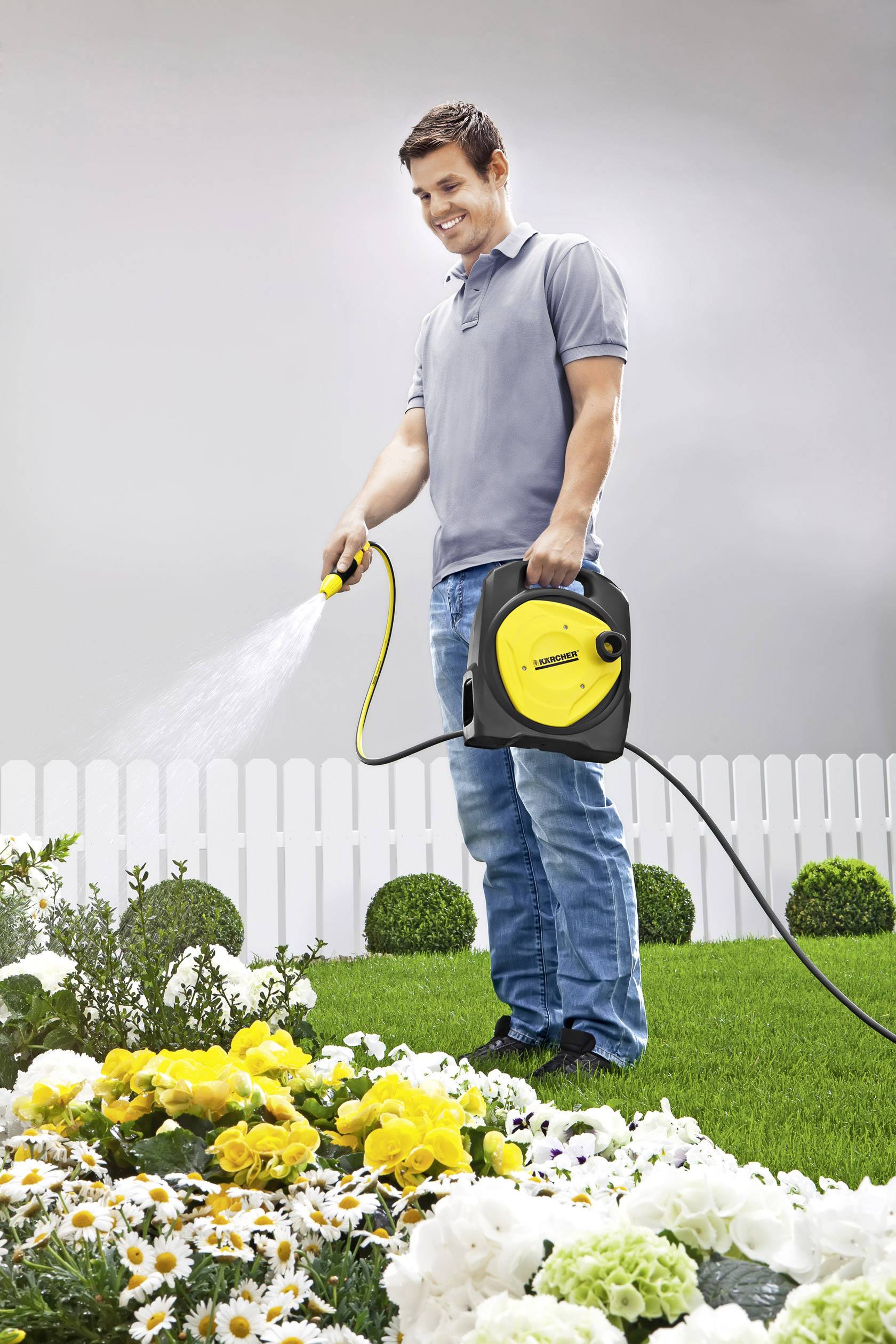 Kärcher Home & Garden 2.645-210.0 CR 3.110 10 m 1/2 Zoll 1 St. Gelb, Schwarz Gartenschlauchtrommel