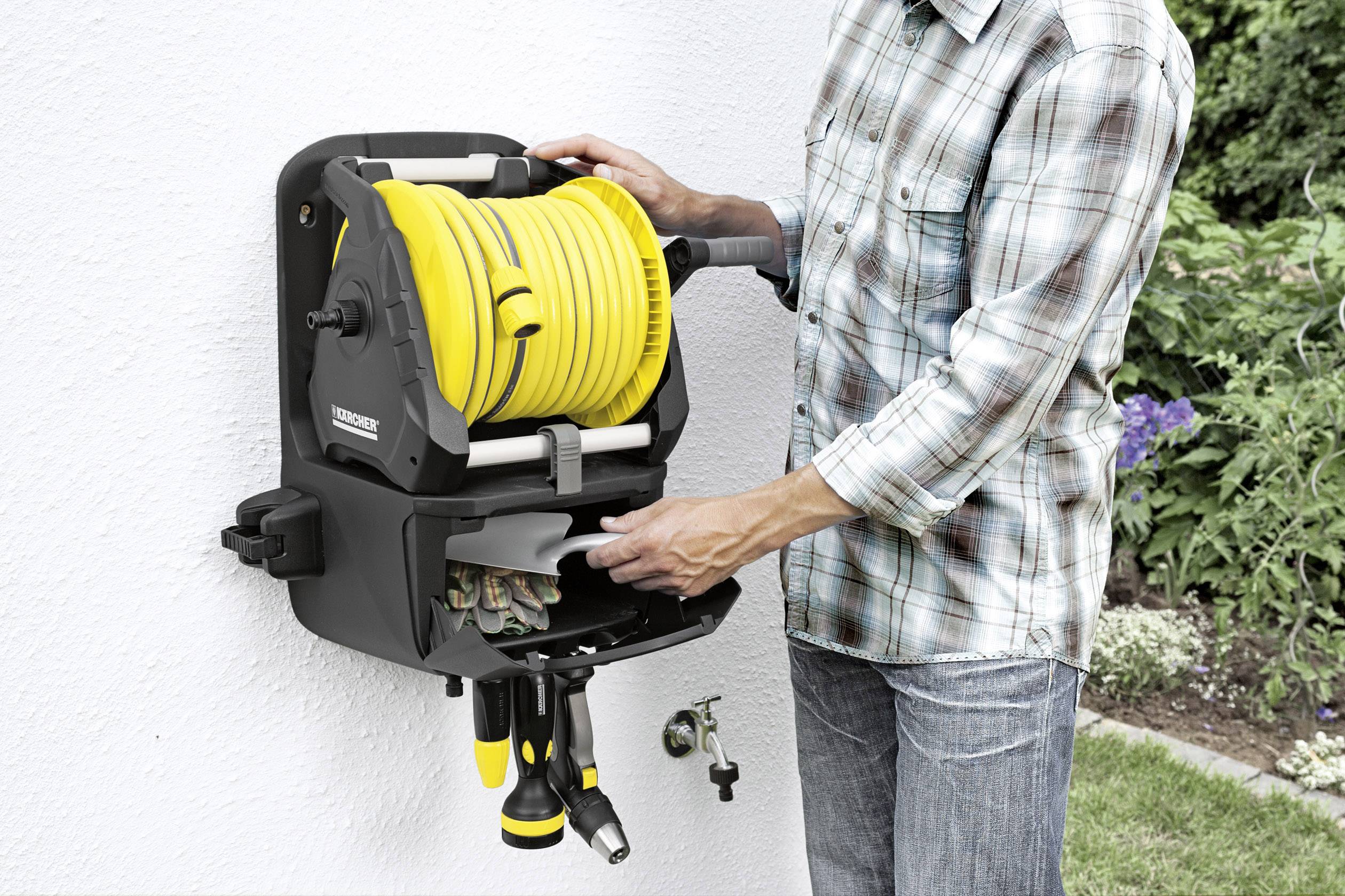 Kärcher Home & Garden 2.645-163.0 HR 7.300 Schlauchtrommel 1 St. Schwarz, Gelb