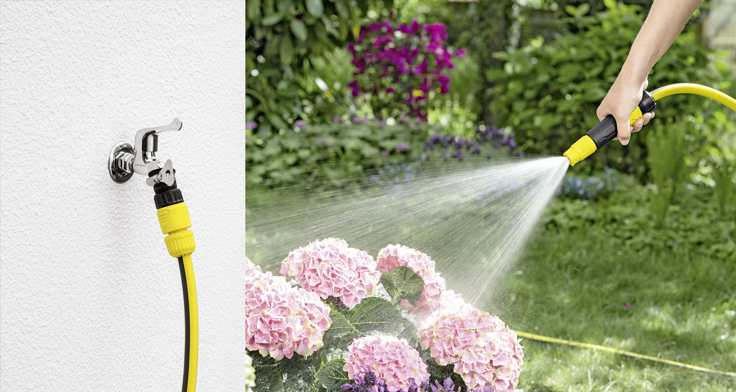 Kärcher Home & Garden 2.645-288.0 Gartenspritze mit Anschluss-Set