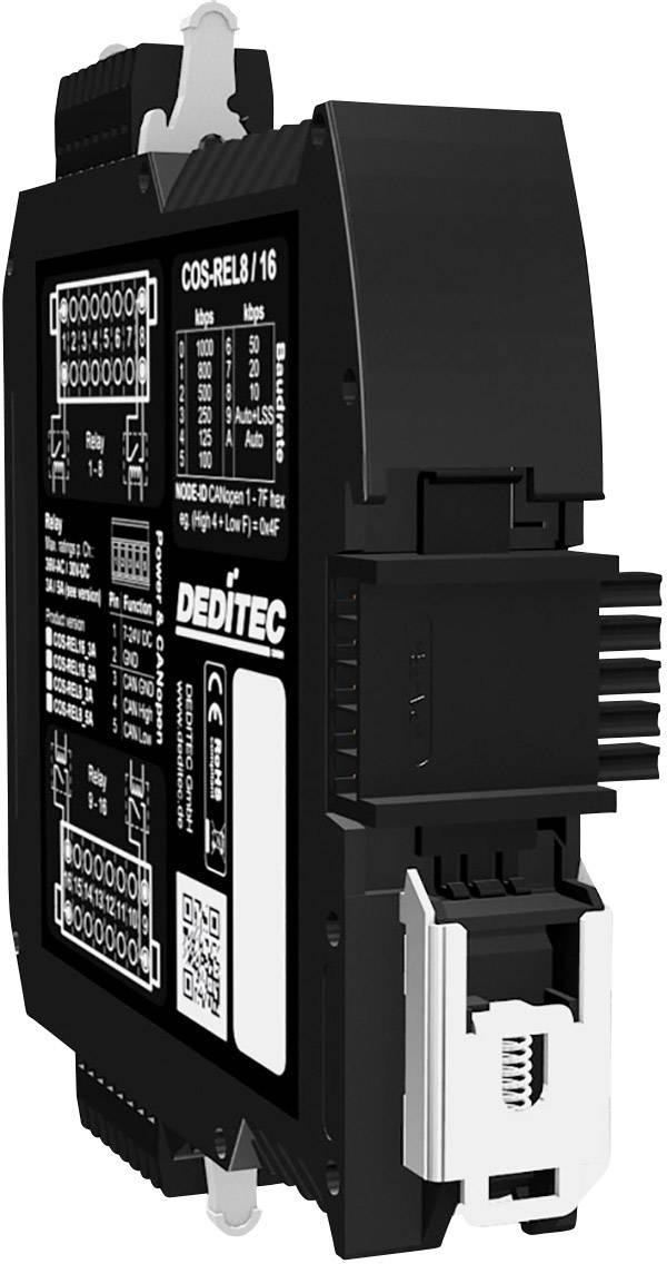 Deditec COS-REL16_3A COS-REL16_3A Ausgangsmodul Anzahl digitale Ausgänge: 16 Anzahl digitale Eingänge: 0 Anzahl Relais-Ausgänge