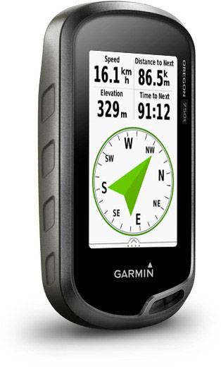 Garmin Oregon 750t Outdoor Navi Fahrrad, Geocaching, Wandern, Boot Europa GLONASS, GPS, inkl. topographische Karten, Bluetooth®