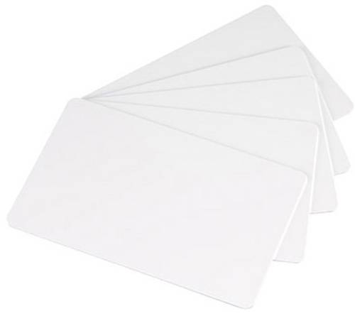 Zebra Plastikkarten, bedruckbar Premier PVC 30 MIL (B x H) 85mm x 54mm Weiß 500er Set
