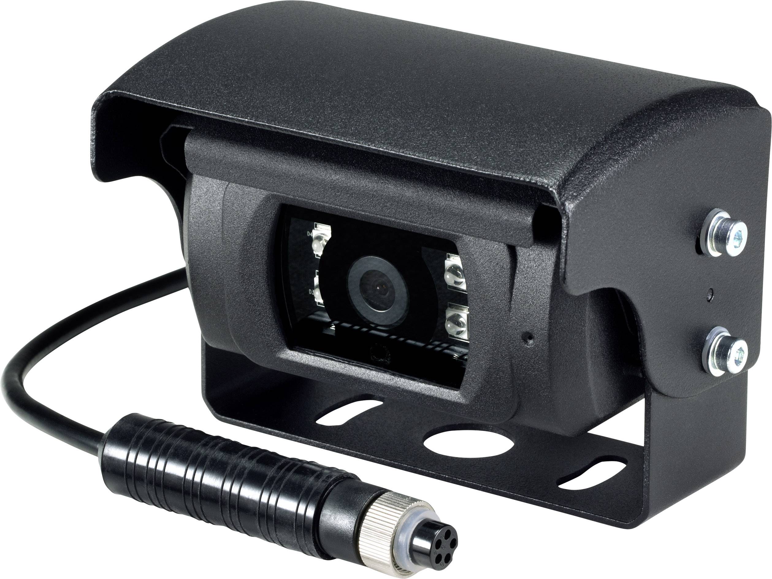 Basetech Kabel-Rückfahrkamera Shutter, Automatischer Weißabgleich, Blendenautomatik, IR-Zusatzlicht