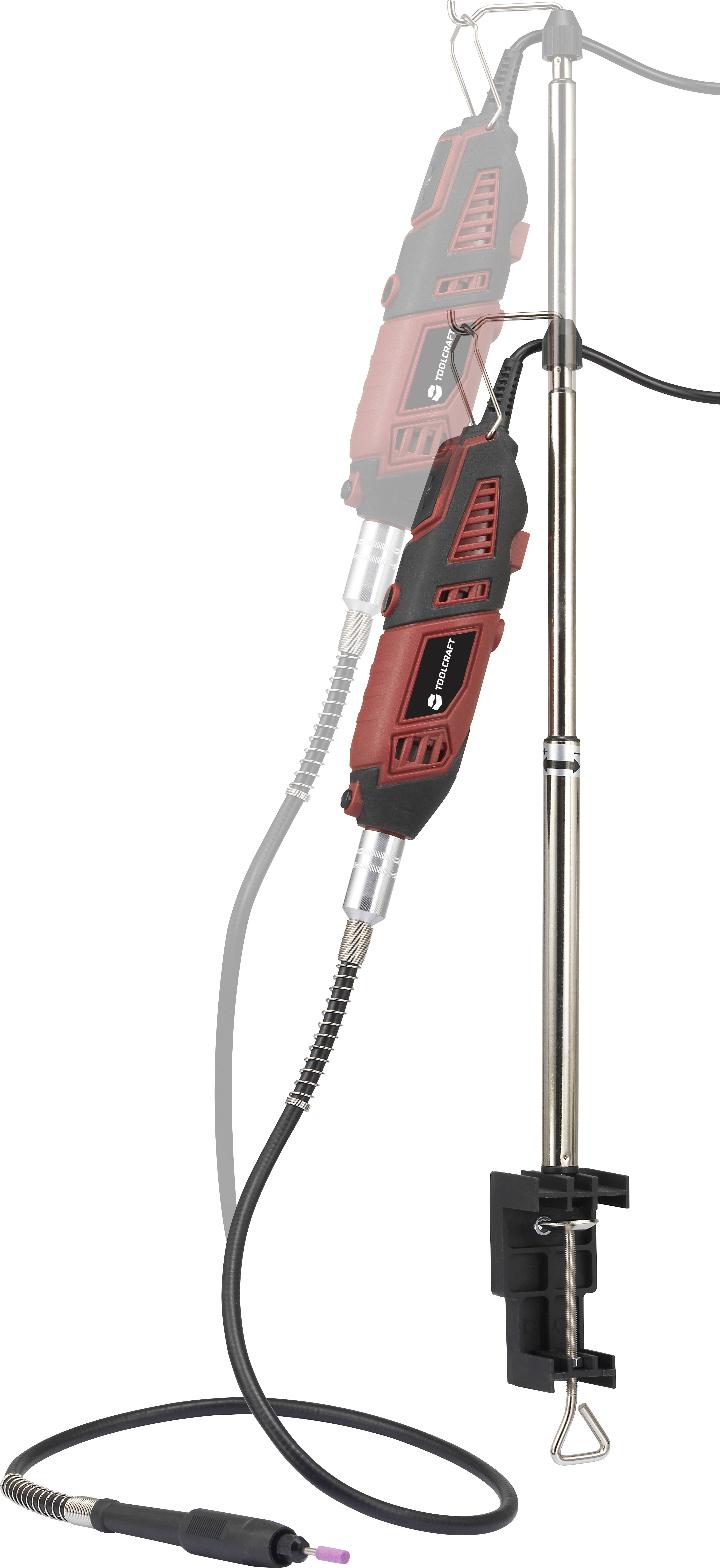 TOOLCRAFT MW-138 TO-6449337 Multifunktionswerkzeug mit Zubehör, inkl. Koffer 170W