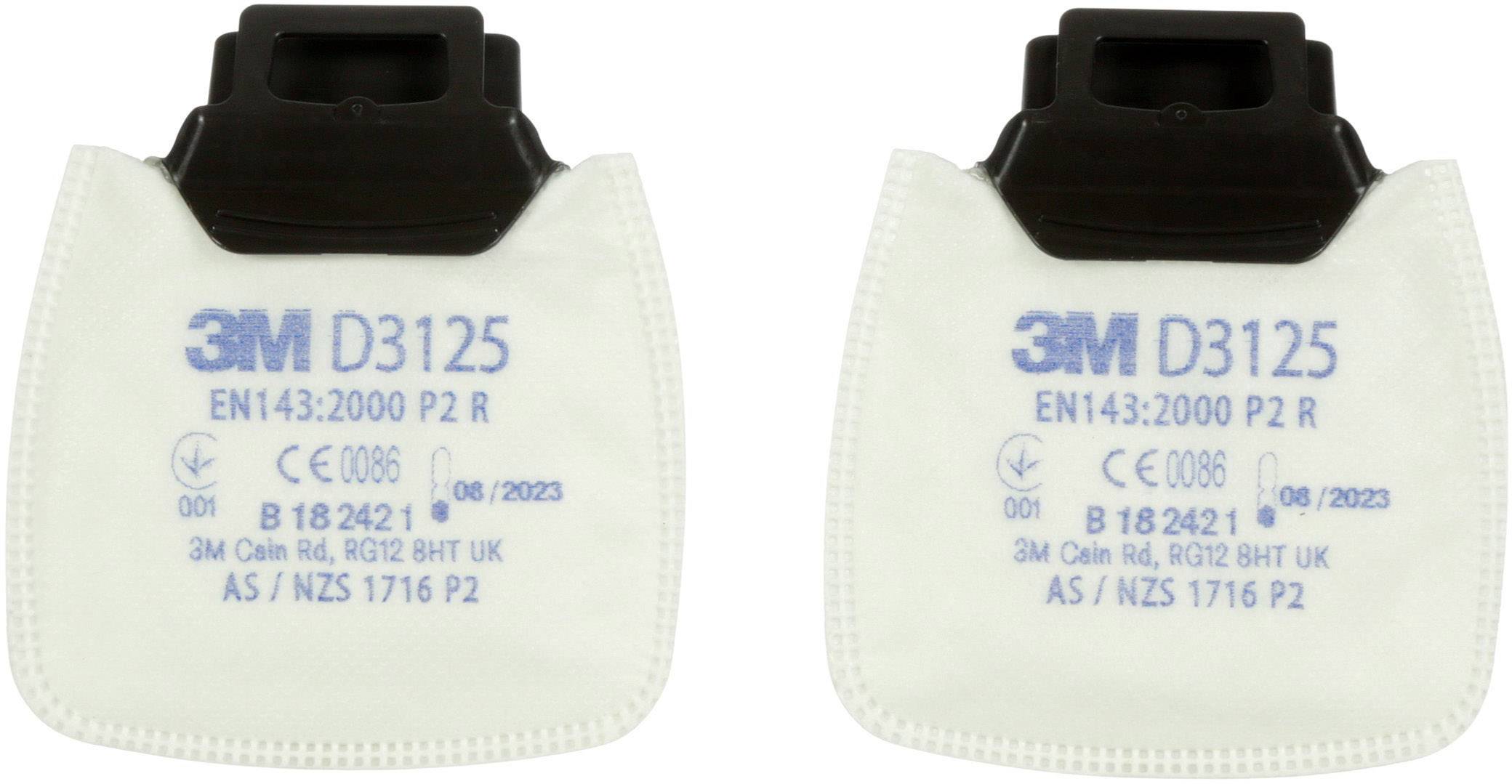 3M D3125 Secure Click P2 R Partikelfilter 2St.