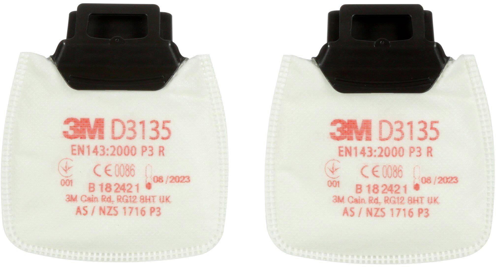 3M D3135 Secure Click P3 R Partikelfilter 2 St.