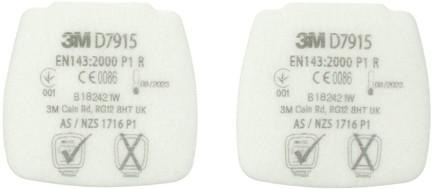 3M D7915 Secure Click P1 R Partikelfilter 4St.